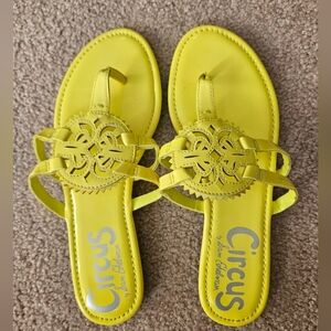Circus by Sam Edelman Neon Yellow Sandals - size 9